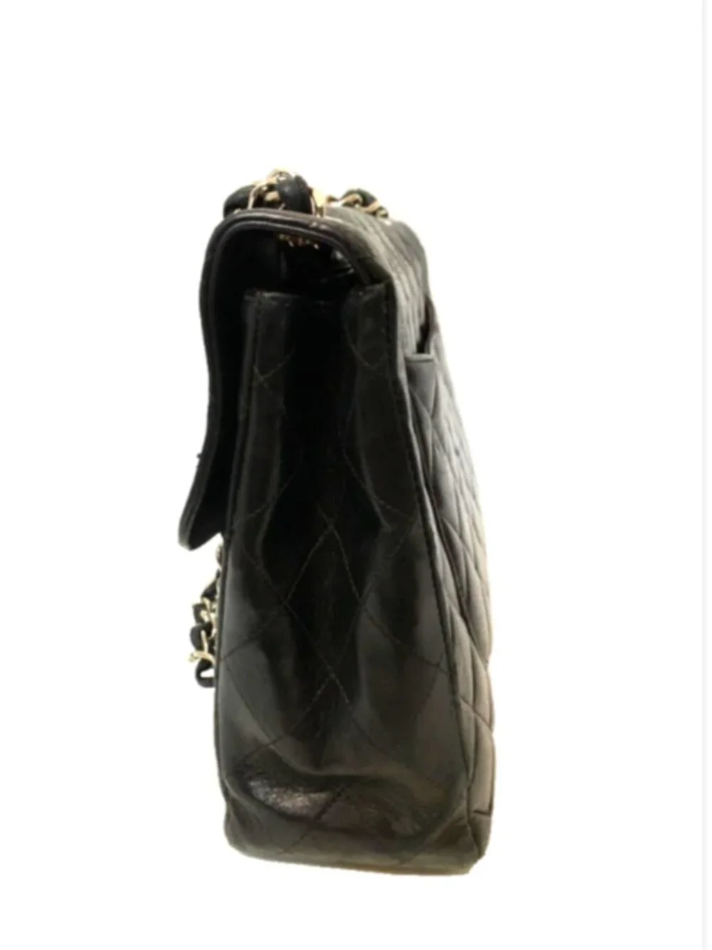 Chanel Black Sac Class Rabat Noir 94305 Shoulder Bag